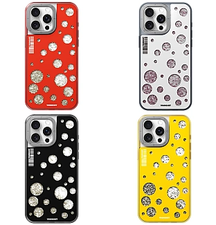 قاب Youngkit یانگ کیت Polka Dots Quicksand Magsafe Series Iphone